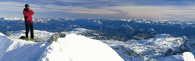 Übersicht vom Dachstein Gipfel