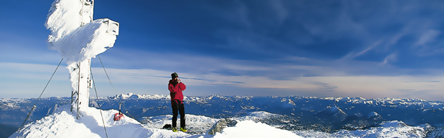 Dachstein Gletscher Panoramablick