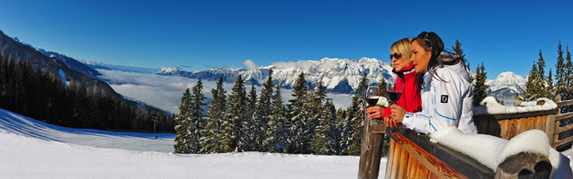 Dachstein Gletscher Panoramablick