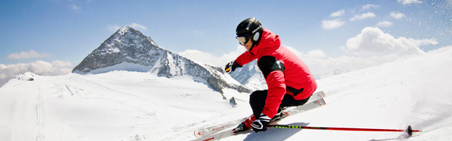 Skifahren am Hintertuxer Gletscher