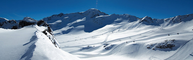Panorama des Kaunertaler Gletschers