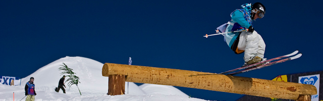 Snowpark im Skigebiet Kitzsteinhorn Glestcher
