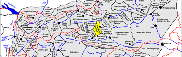 Der Mölltaler Gletscher liegt in unmittelbarer Nähe zur Goldberggruppe