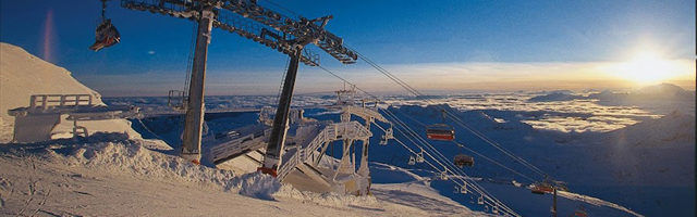 Gletscherjet am Mölltaler Gletscher