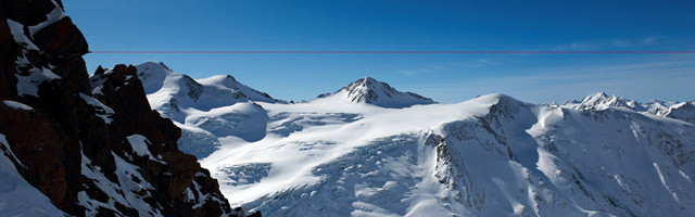 Panorama Pitztaler Gletscher