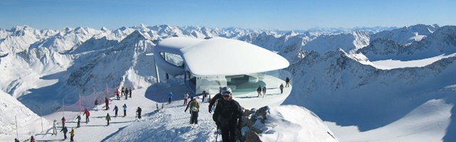 Aussicht Pitztaler Gletscherbahn