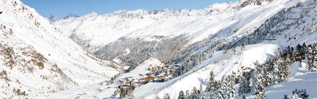 Winterlandschaft am Sölden Gletscher