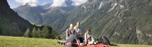 Sölden Gletscher im Sommer