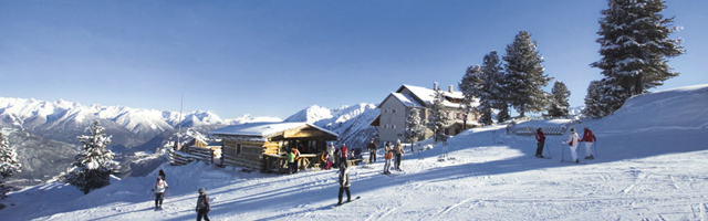 Sölden Gletscher im Winter